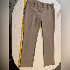 Worthington Tan Straight Leg Pants